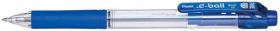 Pen Eball Retractable 0.7Mm Fine Blue