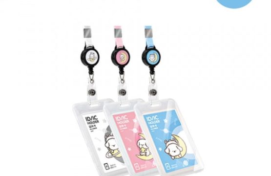 Name Badge With Retractable Lanyard 11Mm