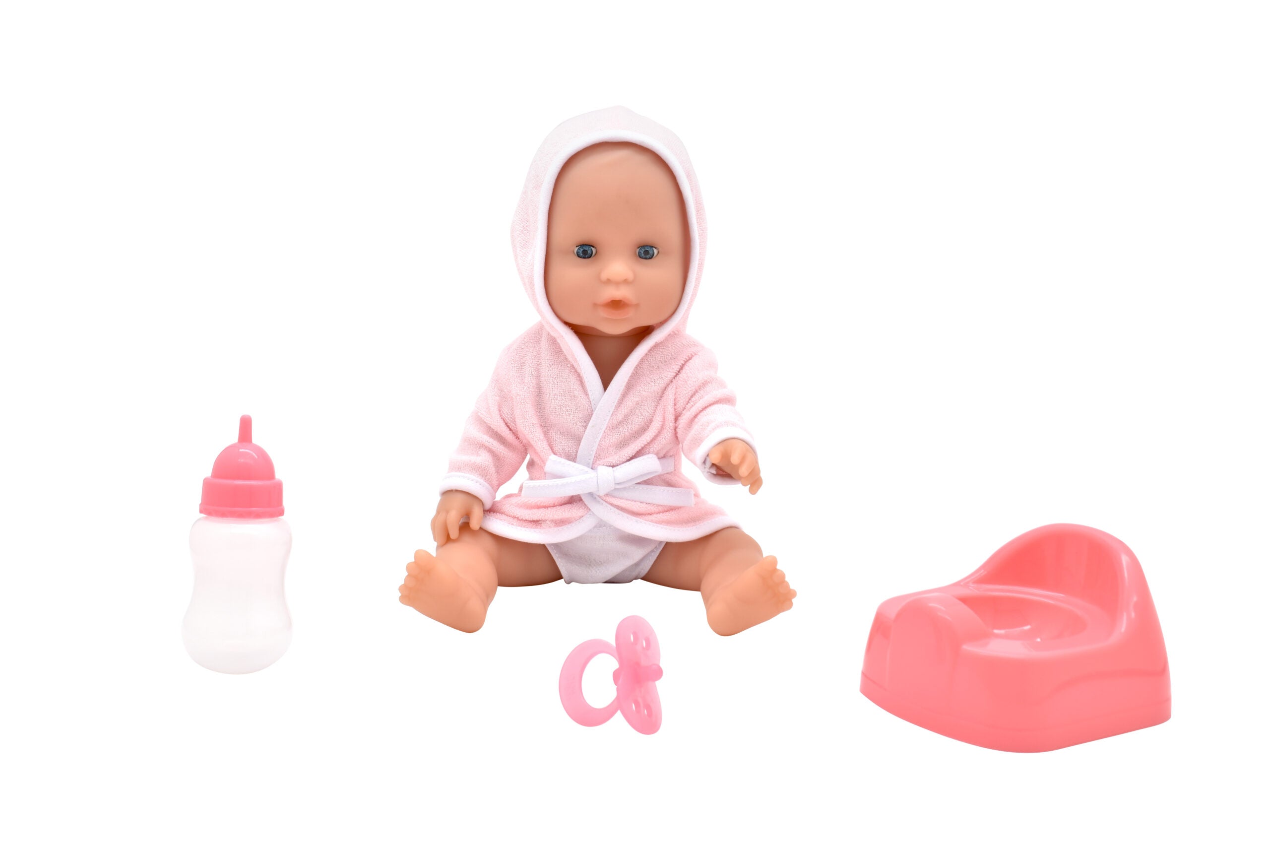 Dollsworld Baby Dribbles Drink and Wet Doll 30cm
