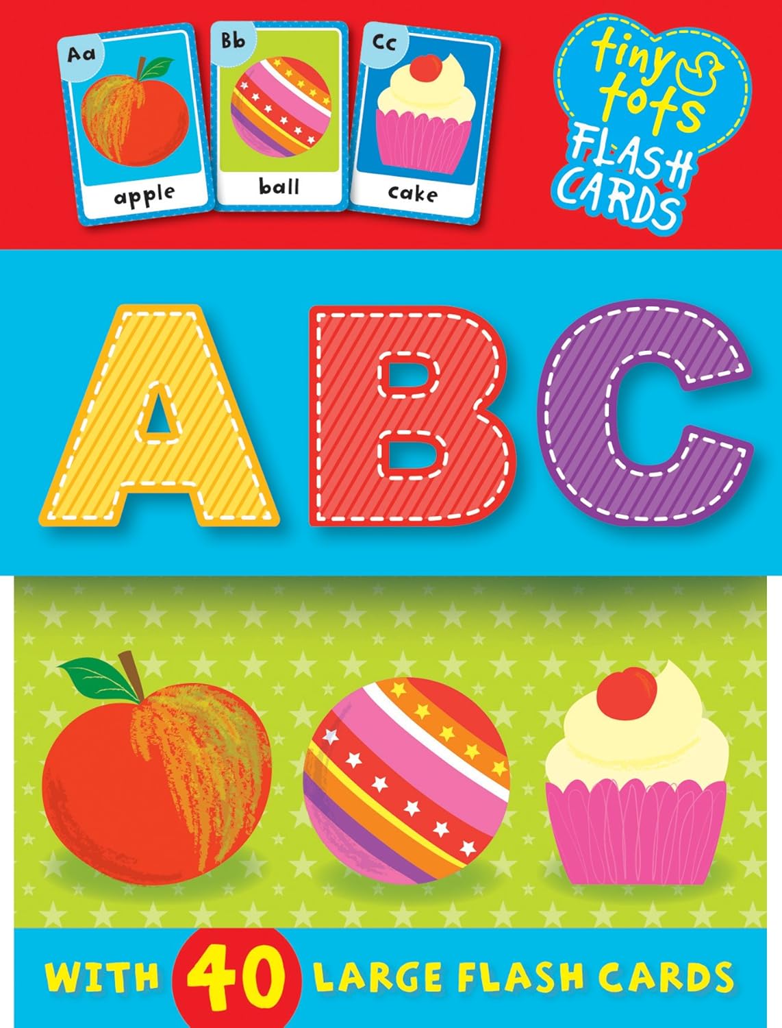 ABC Tiny Tots 40 Large Flashcards