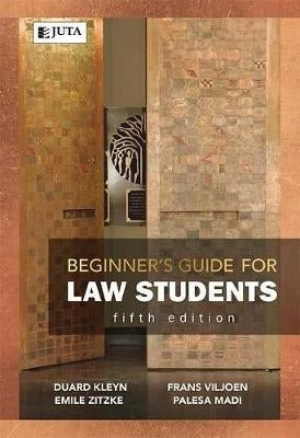 Beginners Guide for Law Students (Cd Included) (Refer 9781485128342)
