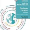 Cambridge Igcse and O Level Business Studies