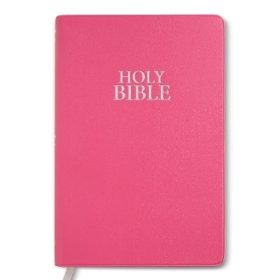 Niv Core Church Bible Vinyl Cherise Pink
