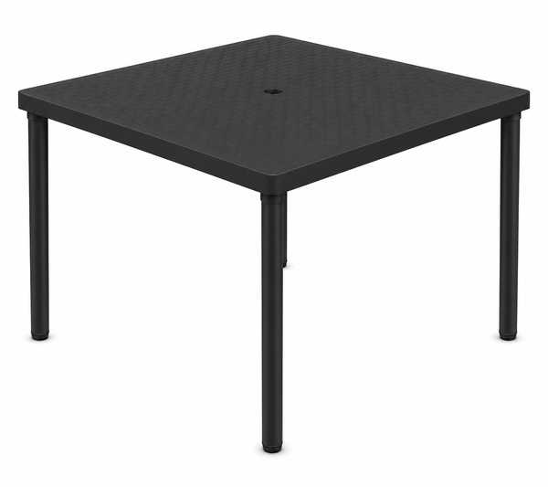 Buddi Patio Table 4-Seater 90cm (Black)