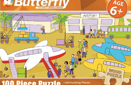 Wooden Puzzle A4 100 Piece - At the Airport