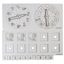 Animal Counter Game - Gr R - wood