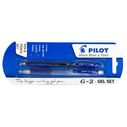 Combo - G-2 Pen & Pencil Set - Blue - Pilot