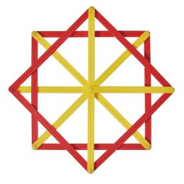 Geo Sticks (6 colour, 72pc)