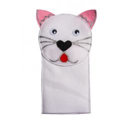 Hand Puppet Open Mouth - Cat