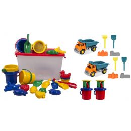 KIT - Sand Play Set with Trucks - Funscitek