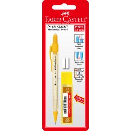 Pencil Clutch - Triangular - 0.5mm 2B (12pc leads+2xErasers)