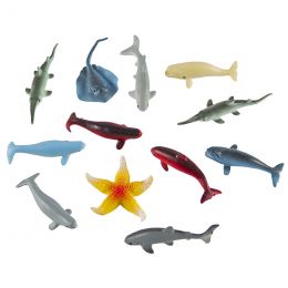 Sea Creatures - Small (12pc) - Soft Assorted