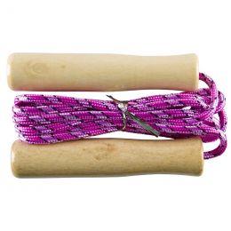 Skipping Rope - Wooden Handle (Single)